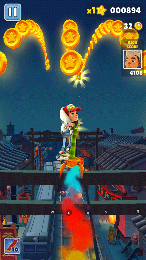 地铁跑酷国际服10