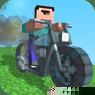 疯狂摩托方块竞速