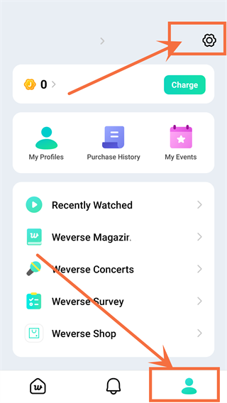 weverse怎么调中文字幕 CO.BENX.WEVERSE10